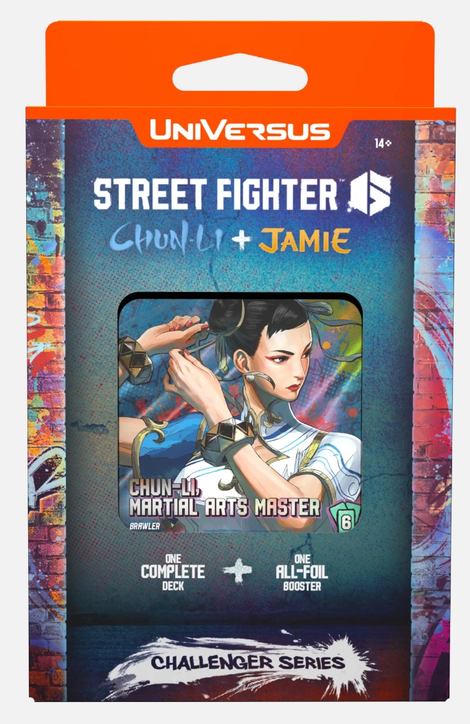Universus CCG Street Fighter 6 Challenger Series: Chun-Li & Jamie Card Deck, English Edition (Copy)